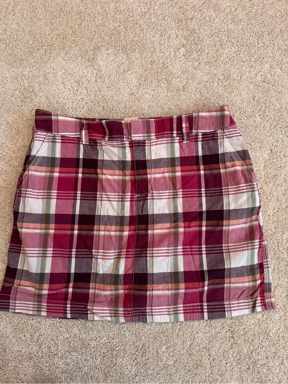 Sonoma Plaid Skort
